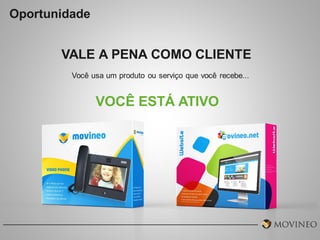 Oportunidade

VALE A PENA COMO CLIENTE
Você usa um produto ou serviço que você recebe...

VOCÊ ESTÁ ATIVO

 