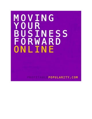 Moving Your Business Forward Online