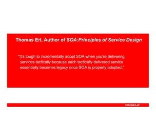 Moving Beyond Project Level SOA