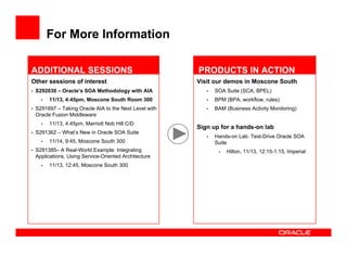 Moving Beyond Project Level SOA