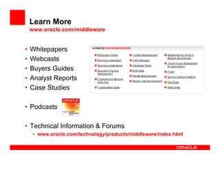 Moving Beyond Project Level SOA
