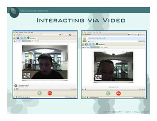 moving communication forward: internet voice and video in libraries