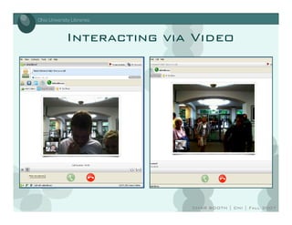 moving communication forward: internet voice and video in libraries