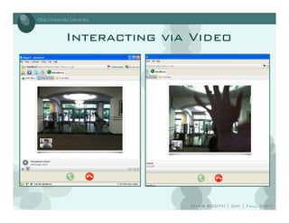 moving communication forward: internet voice and video in libraries