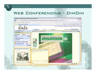 moving communication forward: internet voice and video in libraries