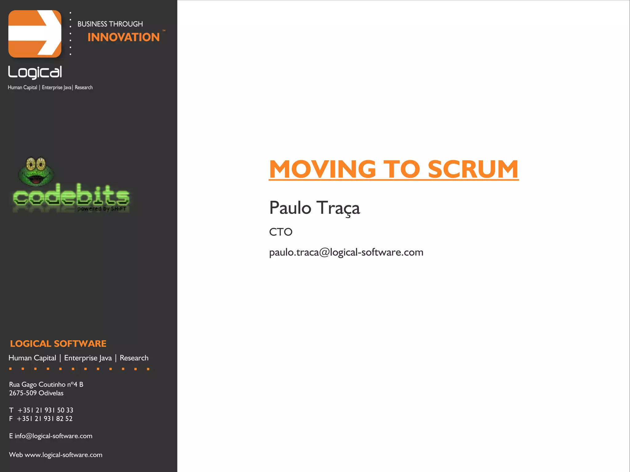 Moving to Scrum