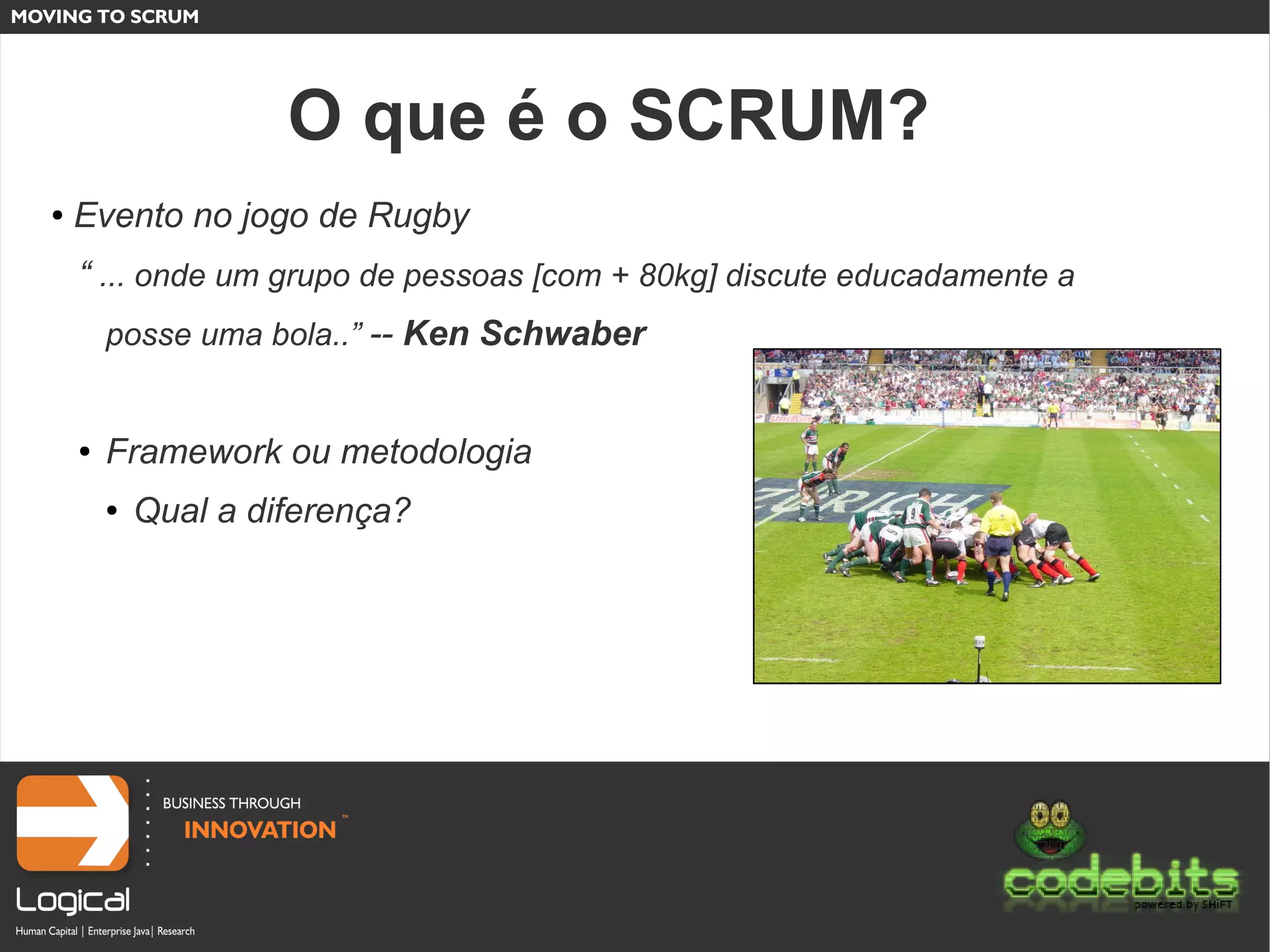 Moving to Scrum