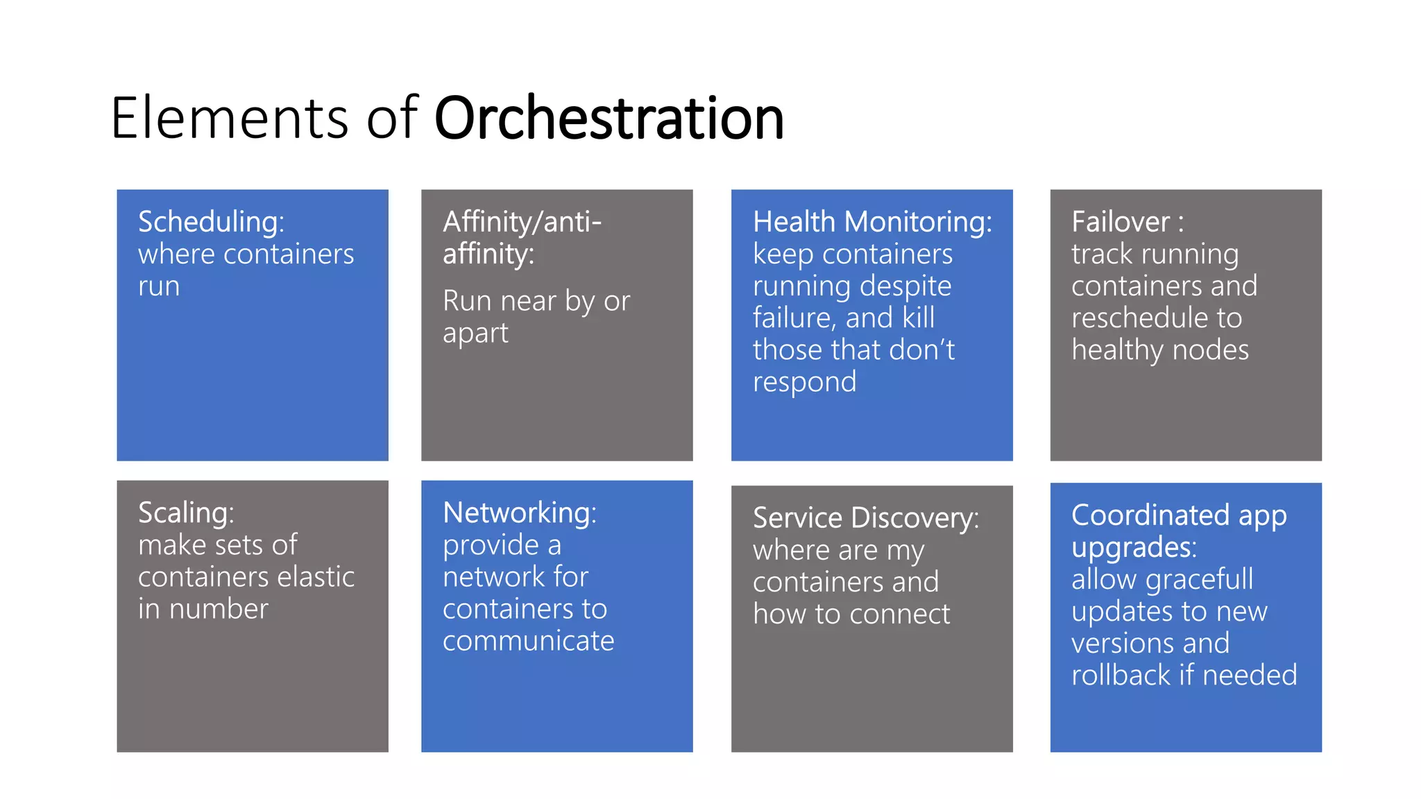 Elements of Orchestration
 