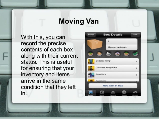 Moving apps