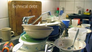 Technical debt
 
