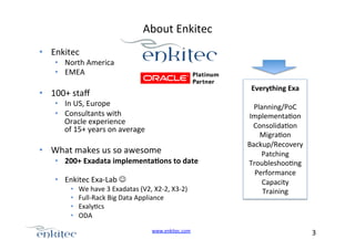 Moving Data Between Exadata and Hadoop | PPT