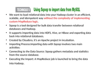 Moving Data In and Out of Hadoop and HDFSpptx | PPTX