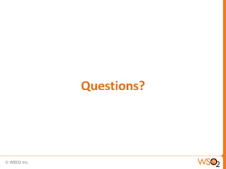 Questions?
 