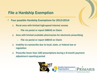 Moving Forward with E-Prescribe-MOHIT | PPT