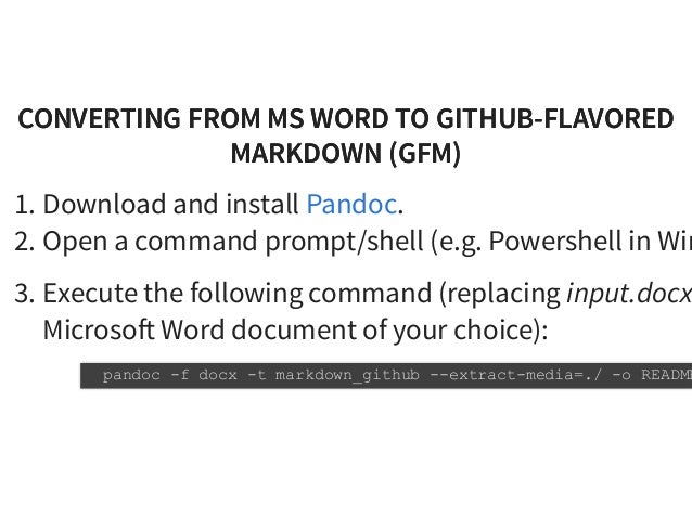 Markdown