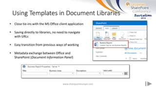 Moving mountains with Sharepoint - Document Management with SharePoint ...