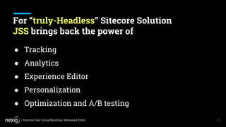 Moving to a headless solution based on sitecore 9 and javascript ...
