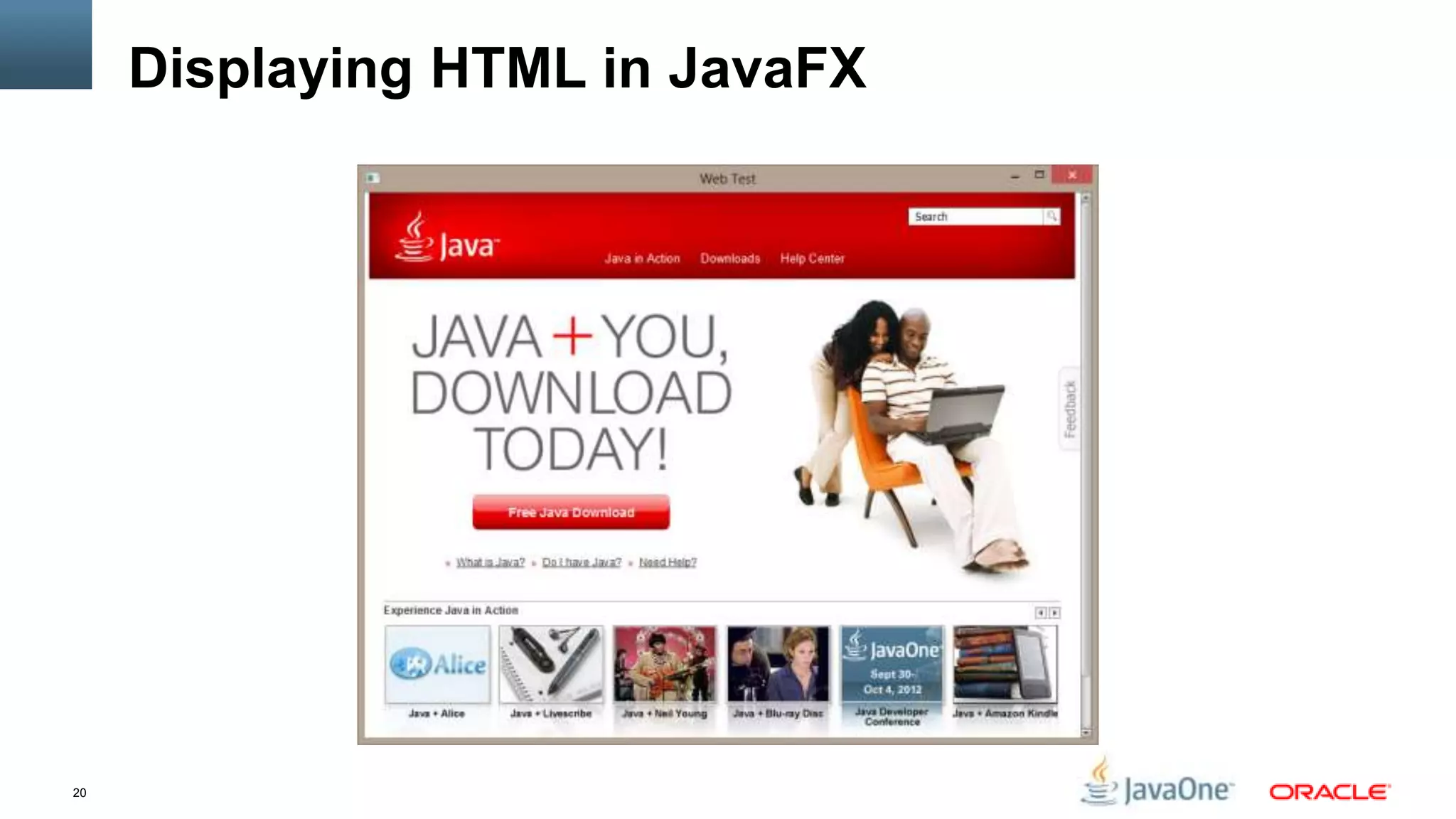 Displaying HTML in JavaFX




20
 