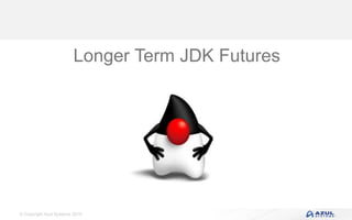 © Copyright Azul Systems 2019
Longer Term JDK Futures
 