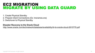 Migrating Oracle Databases from AWS to OCI | PDF