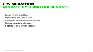 Migrating Oracle Databases from AWS to OCI | PDF