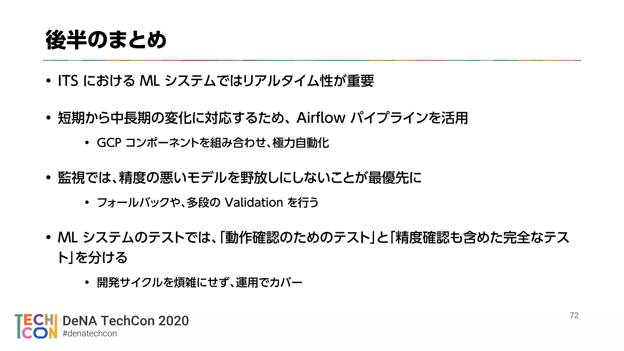 DeNA TechCon 2020
#denatechcon
々
→
 