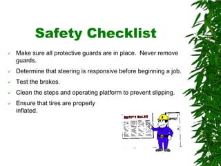 Make all necessary adjustments before turning on the machine 