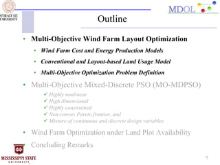 Multi-Objective WindFarm Optimization Simultaneously Optimizing COE and ...