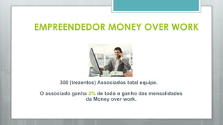 META DUPLO DIAMANTE
400 “ASSOCIADO DIAMANTE” DENTRO DO ANO DE 2013 EM 1º NÍVEL
O “ASSOCIADO DIAMANTE” RECEBE, R$400.000,00
(BÔNUS DUPLO DIAMANTE) + GANHOS DE REDE
400x1.500 = R$600.000,00
TOTAL = R$1.000.000,00 (COM APENAS 400 ASSOCIADOS NO ANO )
OBS: A meta DUPLO DIAMANTE vale até o dia 31/12/2013 se até está data
você conseguir 400 “ASSOCIADO DIAMANTE” que estejam ativos em 1º
nível você irá ganhar o bônus DIAMANTE no valor de R$400.000,00
 