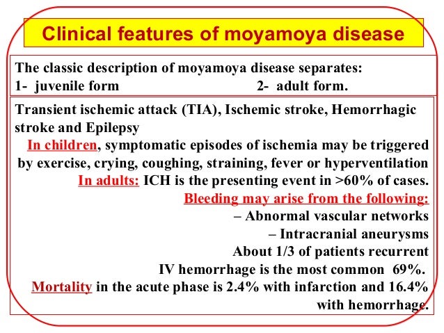 Moyamoya disease