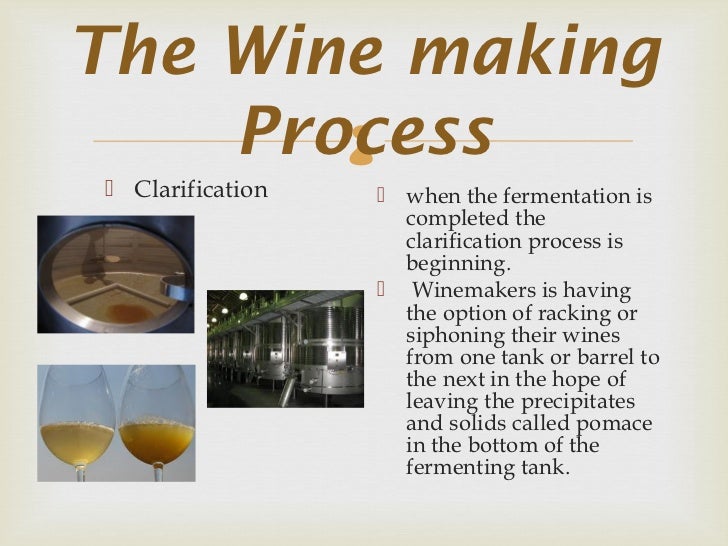 Moyano mónica the wine marking process