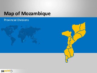Map of Mozambique
Provincial Divisions
 