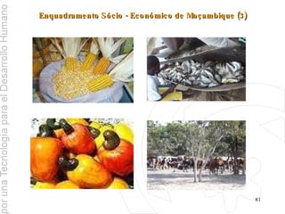 Enquadramento Sócio - Económico de Moçambique (3) 