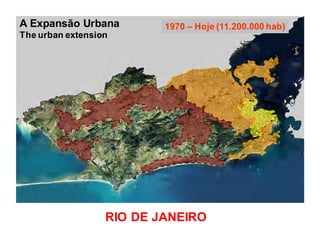 A Expansão Urbana         1900 1900 (800.000 hab)
                           até 1970 (7.000.000 hab)
                    ...