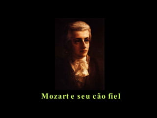 Mozart e seu cão fiel 