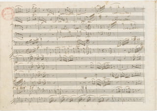 Mozart quintet k452_autograph