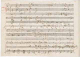 Mozart quintet k452_autograph