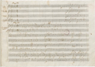 Mozart quintet k452_autograph