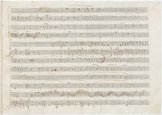 Mozart quintet k452_autograph