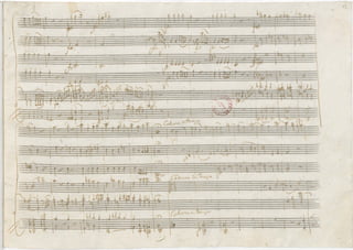 Mozart quintet k452_autograph