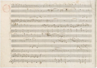 Mozart quintet k452_autograph
