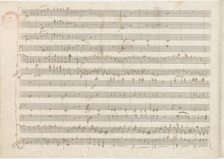 Mozart quintet k452_autograph