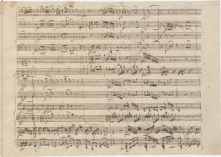 Mozart quintet k452_autograph