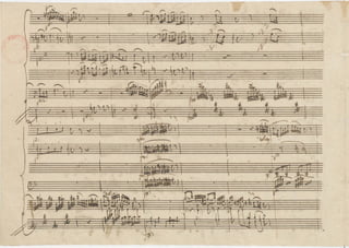Mozart quintet k452_autograph