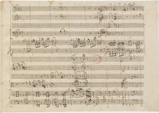 Mozart quintet k452_autograph