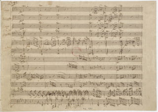 Mozart quintet k452_autograph