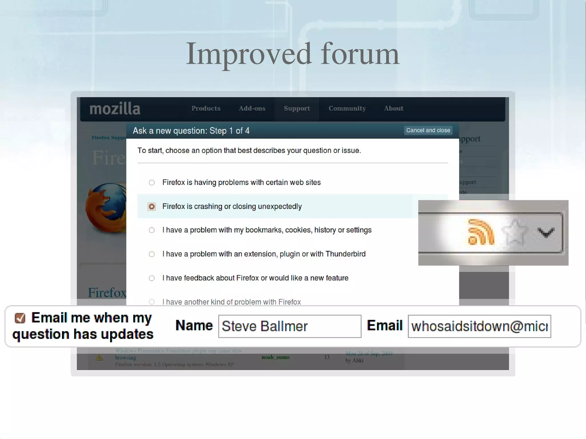 Improved forum




           
 