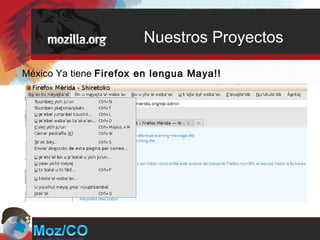 Somos más que una cifra numérica, somos usuarios finales, usuarios avanzados y colaboradores 