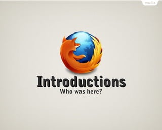 Text

Introductions
    Who was here?
 