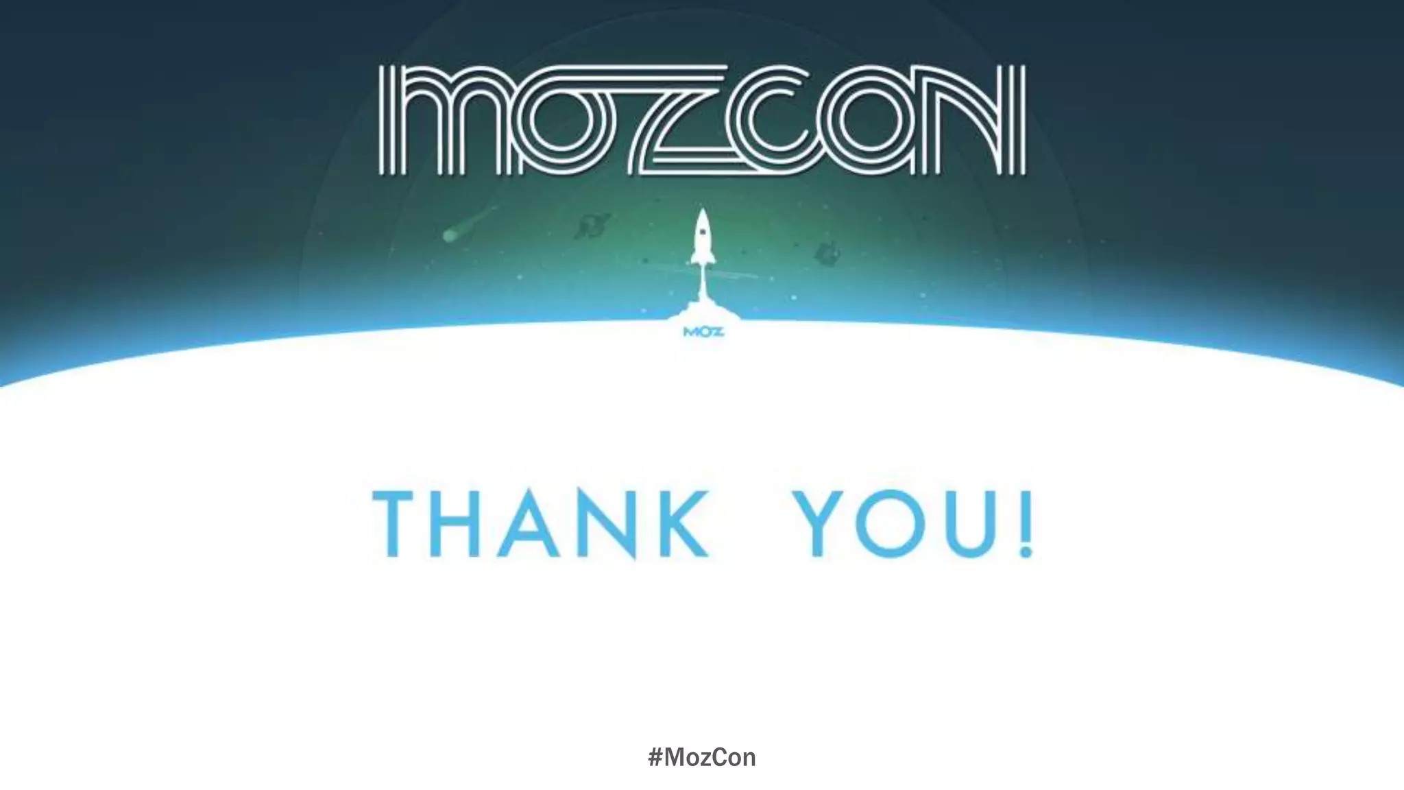 #MozCon
 